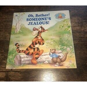 OH, BOTHER! SOMEONE’S JEALOUS DISNEY WINNIE THE POOH HELPING HANDS BOOK
